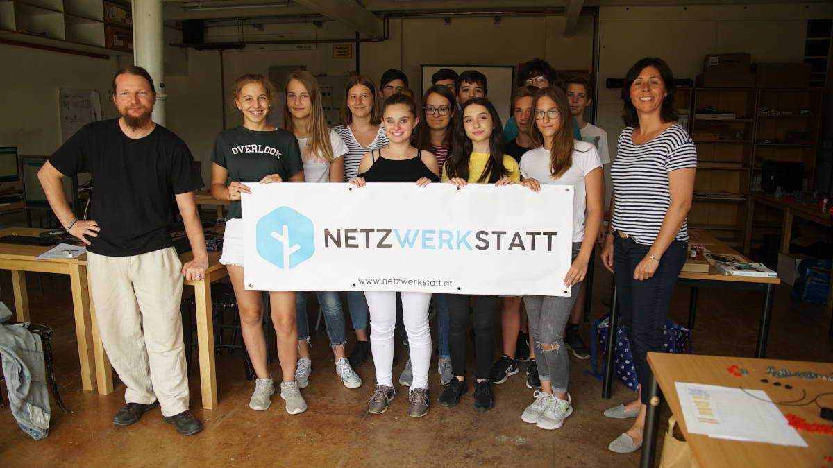 NMS Munderfing meets offene Netzwerkstatt Innviertel
