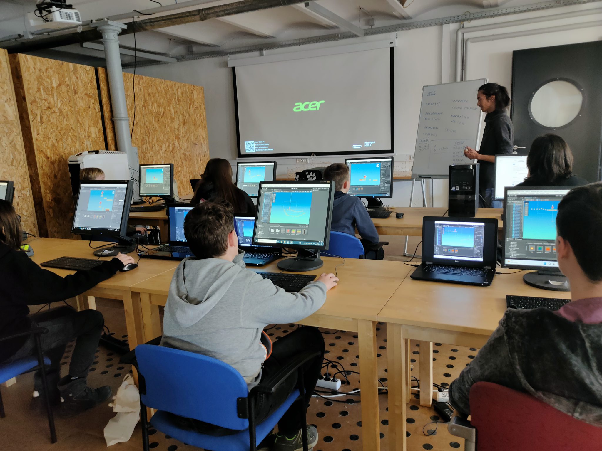 Spiele programmieren in der Netzwerkstatt