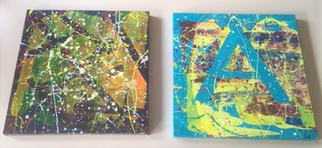 Workshop Action Painting// SOMMERFERIENPROGRAMM 2022